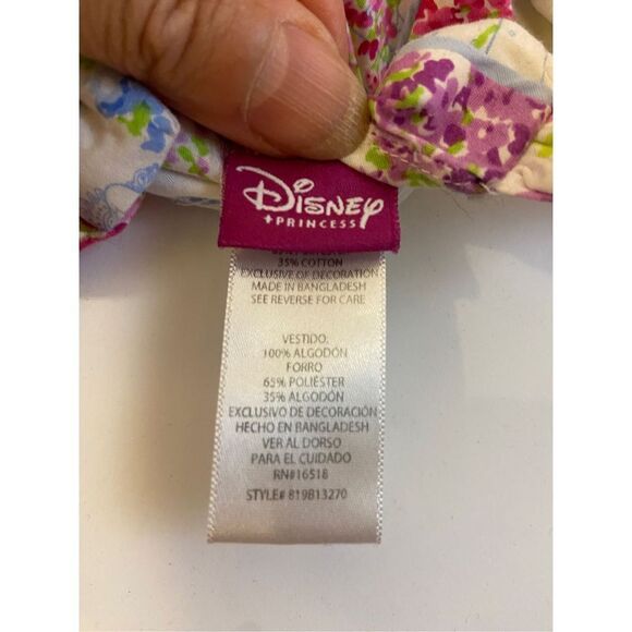 Disney princess dress 12m multicolored rn#16518 - Picture 5 of 6